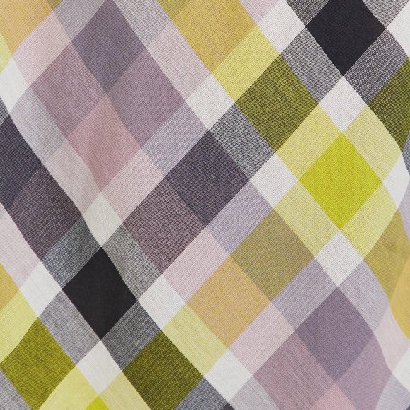 Torrid Multi Plaid Challis Button Front Midi Dress size 2 - Picture 5 of 8